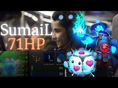 SumaiL Storm Spirit vs 23 Terrorblade - 71HP surviving - dota2