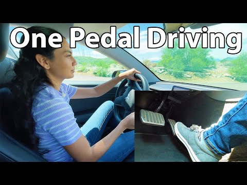 YouTube video about Exploring the Joy of Driving an Electric Car on Level 1 Slow