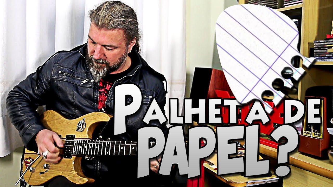 PALHETA DE PAPEL? Testando palhetas incríveis!