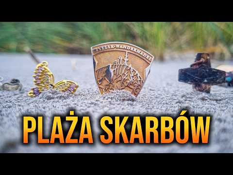 Świetne znaleziska na plaży po sezonie! 💰 Odznaka i monety spod piasku!