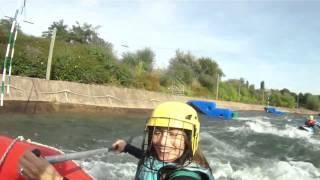 preview picture of video 'Vidéo de rafting à Cergy (base de loisirs)'