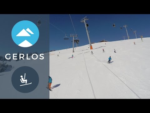 Ebenfeld X-Press chairlift Gerlos | Piste View