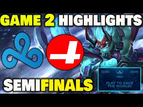 Cloud9 vs Cr4zy Game 2 Highlights WeSave! Charity Play