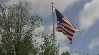 Christmas in October: Gladin Harrison Flag Raising Ceremony