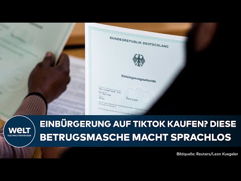 EINBÜRGERUNG: Betrugsmasche aufgedeckt! Verbrecher verkaufen gefälschte Zertifikate auf TikTok!