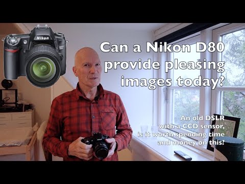 Nikon D80 10 MP CCD🌈💥 sensor DSLR with lens - Image 2