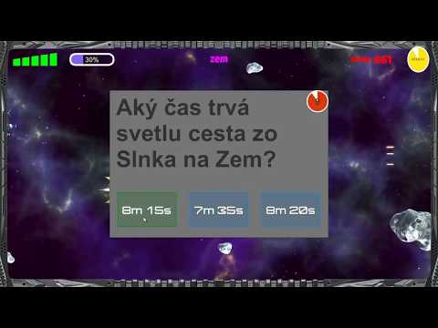 Video: Watch the Education game - Space shooter using Unity Education game - Space shooter