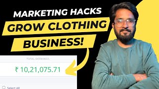 How To Grow A Clothing Business Online In 2023 | Marketing Strategy For Clothing Business