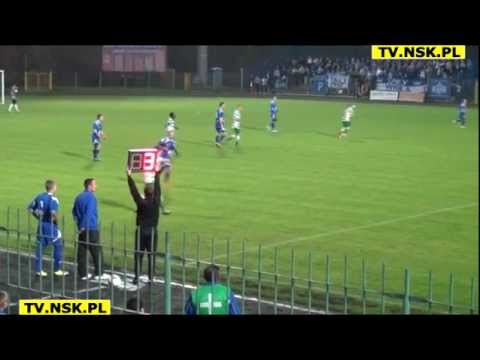tv.nsk.pl 2012-10-20 II liga MKS Świt Nowy Dwór Maz. - Wisła Płock 0-1 (0-1) druga połowa