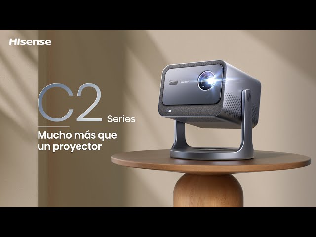 Proyector Hisense 4K 3000 Lúmenes DLP C2 Ultra Láser WiFi Gaming HDR Bluetooth JBL video