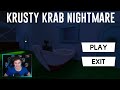 НЕ ИГРАЙ в КРАСТИ КРАБС в 3:00 НОЧИ !!!!! Спанч Боб убийца !!! • Krusty Krab Nightmare