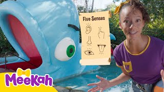 Meekah Finds a Magic Key Inside a Giant Whale and Goes on a Five Senses Adventure at Fairyland