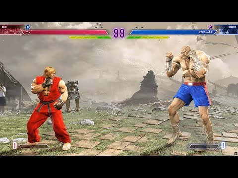 Ken vs Sagat (Hardest) - Street Fighter 6. | Epic Battle
