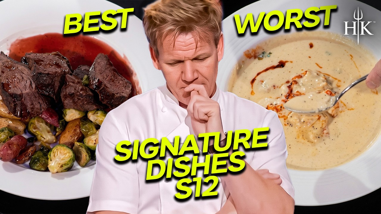The Best (and Worst) Signature Dishes of Season 12 | Hell's Kitchen USA