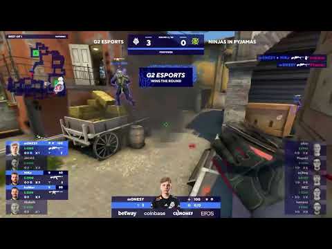m0nesy is crazy fast | G2 Esports Vs Ninjas in Pyjamas | Blast Premier Spring Groups 2022
