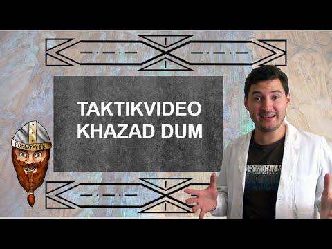 Taktikstunde Khazad Dum/ Moria - KHAZAD-WOCHE 2022 Nr.2 - Themenwoche - Königreich Moria