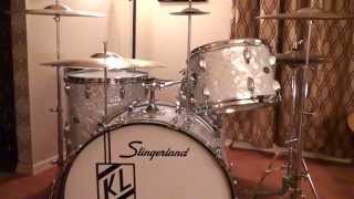 Video thumbnail for Buddy Rich 1971 Slingerland Drums With 4x14 Snare Part 1 by Ken Loomer by KenLoomer