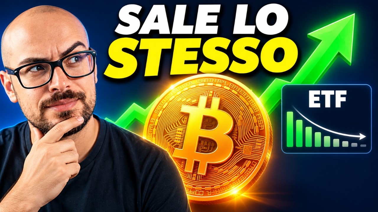 BITCOIN SALE, GLI ETF FRENANO: COSA SUCCEDE?
