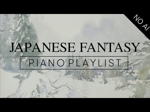 【Beautiful Piano】"Poems of the Snow" - Japanese Fantasy Inspired Music, NO AI