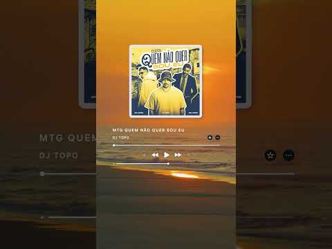 DJ TOPO - MTG QUEM NÃO QUER SOU EU 【𝟒𝐊 Letra/Lyrics】