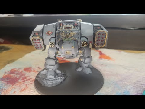 Painting A Ballistus Dreadnought, Day 100 Of Painting A Miniature Every Day