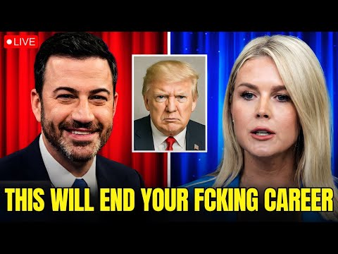Trump SNAPS After Jimmy Kimmel Exposes Karoline Leavitt on Live TV