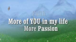 More Love More Power- Jeff Deyo (Lyrics)