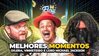 MELHORES MOMENTOS DO DILERA NO FLOW COM VINHETEIRO E LORD MICHAEL JACKSON