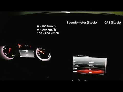 Opel Astra K 1.6 DI Turbo Stage 1 and OZ Leggera HLT: 0-200 km/h, GPS-Data