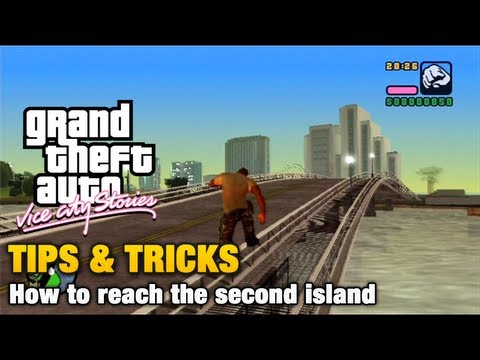 GTA Vice City Stories - Tips & Tricks - How to reach the second island (Vice City Beach)