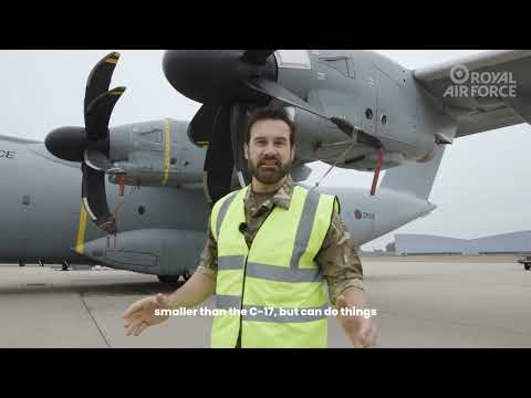 Actor Clive Standen Joins the RAF for an Exclusive Week with 1 Air Mobility Wing at RAF Brize Norton