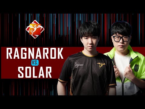 StarCraft 2 - RAGNAROK vs SOLAR! - ITaX Super Series #58 | Finals