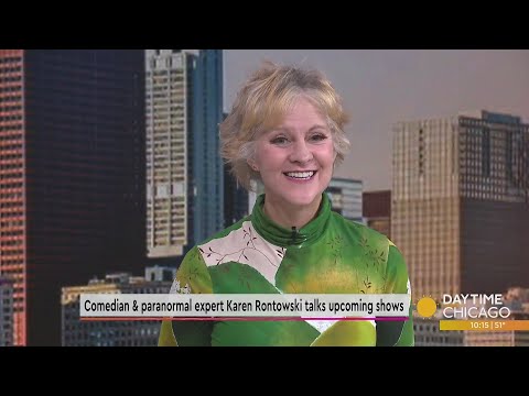 Comedian & paranormal expert Karen Rontowski talks upcoming shows