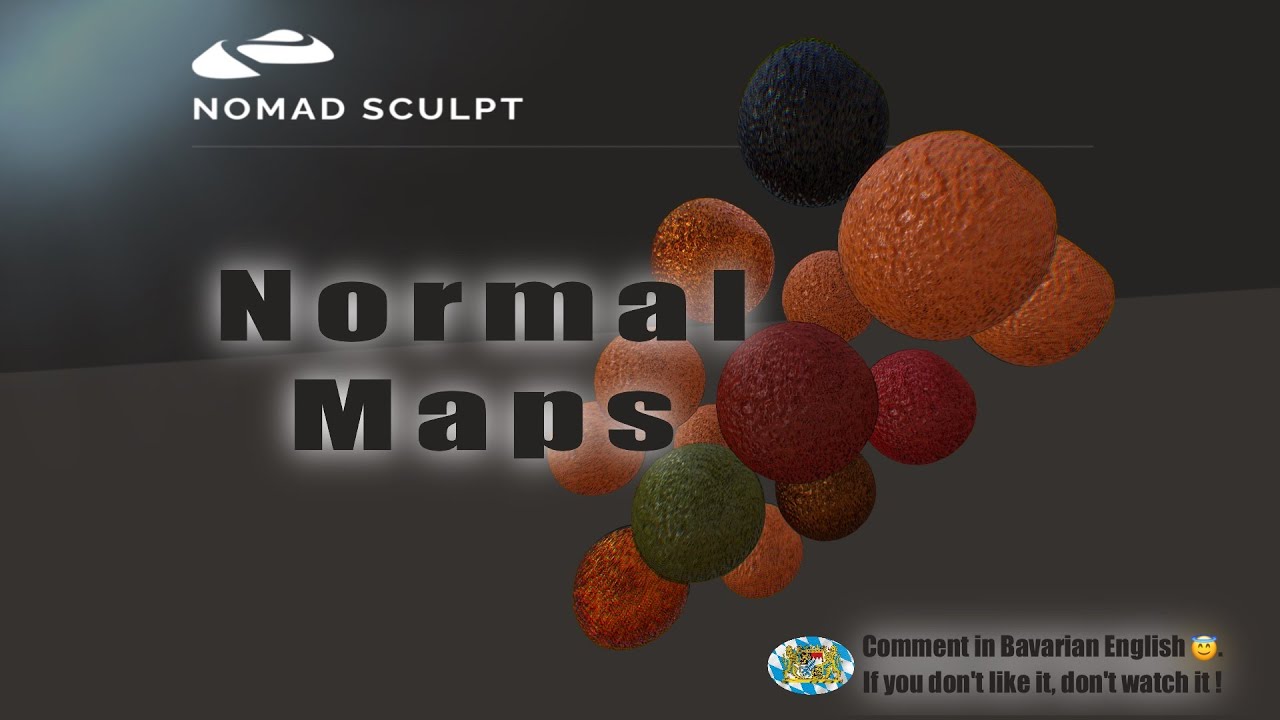 Nomad Sculpt - Normal Maps - experimental  (V1.65 -26.6.2022)