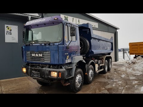 TRUCK MAN 35.414 8X8 TIPPER FIŠ TRUCKS & MACHINERY SLOVENIA