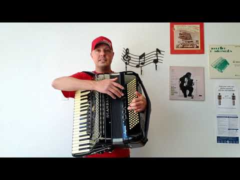 (SOLD!) - Scandalli Super VI - Double Tone Chamber - Video #1 (Carnegie Accordion Company)
