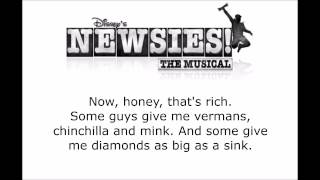 Newsies - That&#39;s Rich Lyrics
