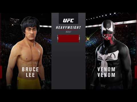 Bruce Lee vs Venom (EA Sports UFC 3)