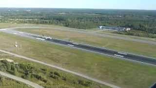 preview picture of video 'Landning på Arlanda TUIfly Nordic Boeing 767. Landing at Arlanda with Boeing 767'