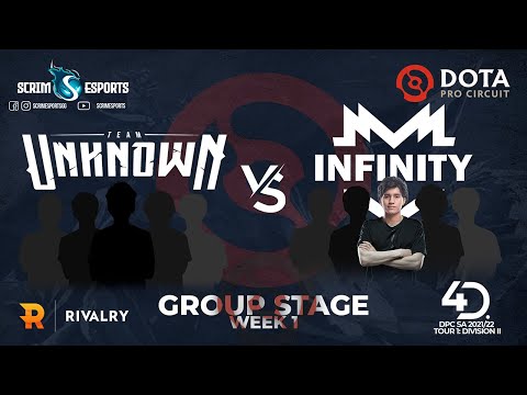 Team Unknown vs Infinity - DPC SA 2021/22 Tour 1: Division II - Group Stage - Week 1