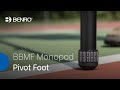 Benro BBMF Gummifuss für MSDPL46C Supadupa Monopod Gummifuss