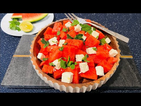 Perfect Watermelon Feta Salad for Summer Heat