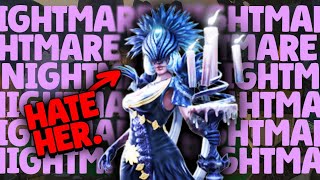 NIGHTMARE NIGHTMARE NIGHTMARE I HATE THIS GOD NIGHTMARE