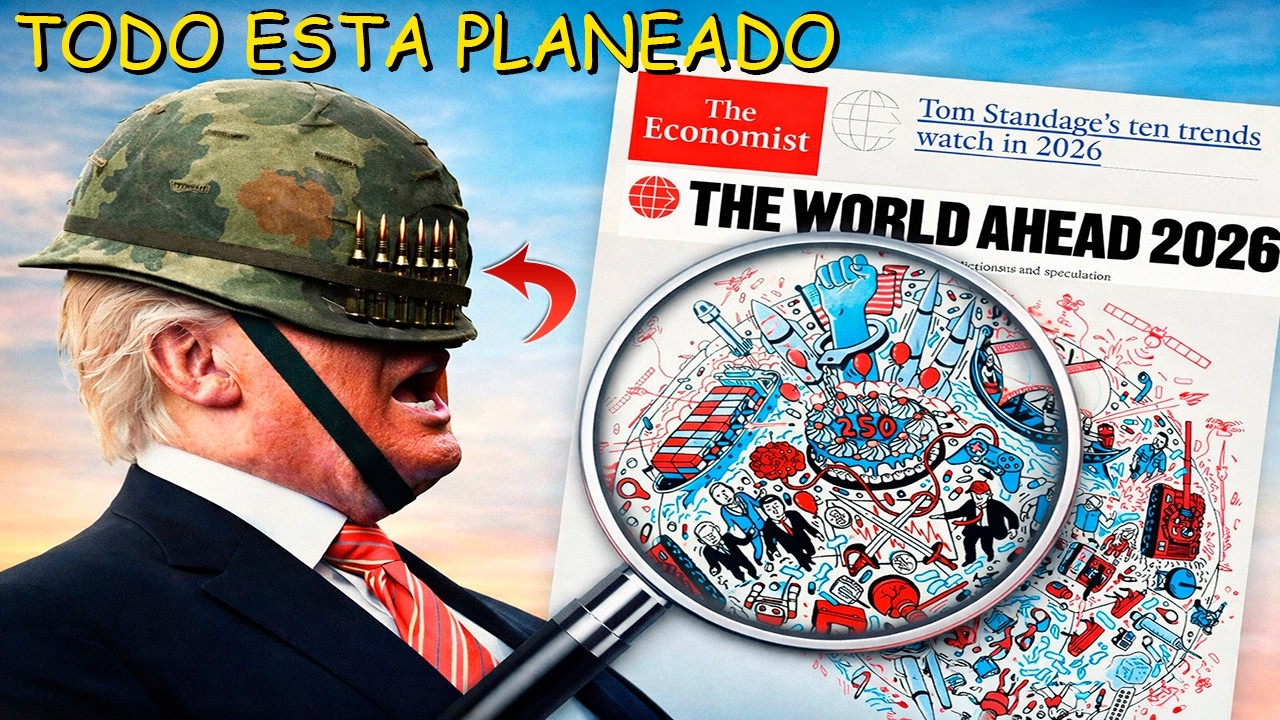 Nueva PORTADA del "THE ECONOMSIT" revela lo que SUCEDERÁ en 2026 | Decodificando la AGENDA SECRETA