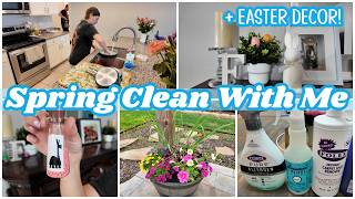 Realistic Clean With Me 🧼 Mom Life, Spring Cleaning & Garden Prep