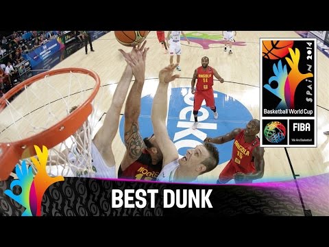 Slovenia v Angola - Best Dunk - 2014 FIBA Basketball World Cup