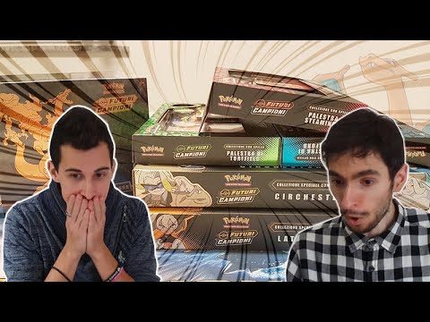 Tutte le confezioni di Pokemon Futuri Campioni! Finalmente lo troviamo!