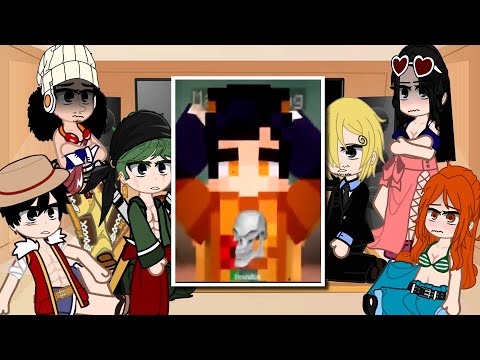 {One Piece}Straw Hats react to INCENDIUS + HamoodeG AJTHEBOLD SCARY MOBS | Anime characters react to