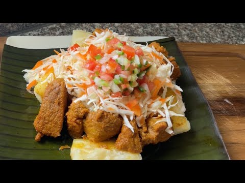 Delicioso Chancho Con Yuca Nicaragüense 😋