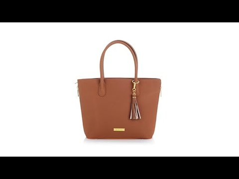 JOY   IMAN Fashionably Functional Pop Tote with RFID